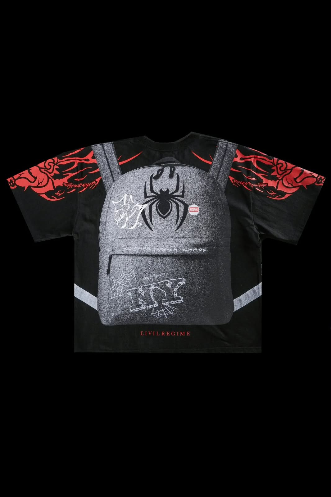 Playera Spiderman Mochila